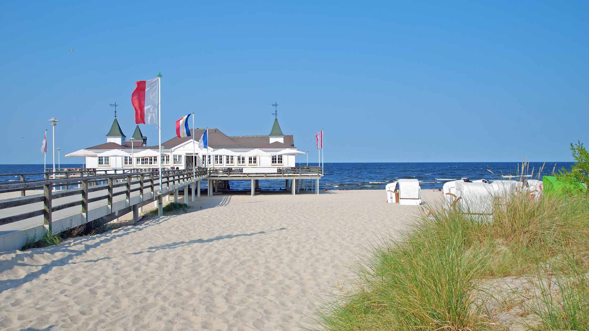 Seebrücken auf Usedom - Seebrücke Ahlbeck