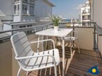 Villa Frohsinn Whg. 12 / - Balkon mit Meerblick