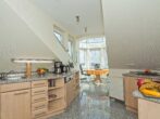 Dünen-Residenz B 19 - Küchenbereich mit Küchenzeile