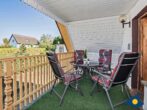 Haus Ückeritz Loggiawohnung - Balkon mit Sitzgelegenheit