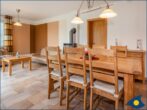 Ferienhaus Paula - Wohnraum mit Kamin