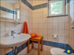 Ferienhaus Paula - Bad im EG mit Dusche und Zugang zur Sauna