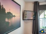 Villa Maria-Gabriele Whg, 02 - Wandgestaltung Schlafzimmer mit TV