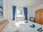 Villa Strandperle, Whg. 19 - Schlafzimmer mit Doppelbett