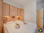 Villa an der Post Whg. 02 - Schlafzimmer 1 mit Doppelbett