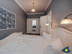 Haus Meerblick Whg. 02 - Schlafzimmer mit Doppelbett
