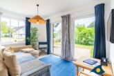 Ferienhaus Dorfidyll - Wohnbereich mit Smart-TV