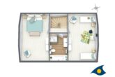 Fischerdorf Zirchow Zugvogel - Grundriss 1. OG
