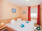 Villa Cosima Whg. 13 - Schlafzimmer mit Doppelbett