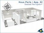 Haus Perle Whg. 02 - Grundriss