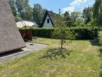 Reetdachhütte im Birkenhain - Grundstück zur Reetdachhütte gehörend