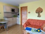 Lütt Hus am Barg Whg. 02 - Wohnbereich mit offener Küche