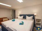 Villa Vogelbusch - Schlafzimmer 4 mit Doppelbett im Untergeschoss