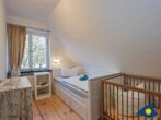 Villa Vogelbusch - Schlafzimmer 3 mit Einzel- und Kinderbett im Obergschoss