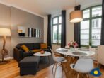 Villa Frohsinn Whg. 08 / - Wohnbereich mit Couch
