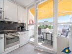 Dünenhaus Christa Whg. 14 - separate Küche mit Zugang zum Balkon