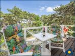 Dünenhaus Christa Whg. 14 - Balkon mit Sitzgelegenheit und Aussicht zur Ostsee