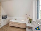 Fischerdorf Zirchow The Cosy Cottage - Schlafzimmer 2 mit zwei Einzelbetten