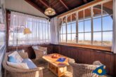 Strandvilla Whg 01 - Loggia mit direktem Meerblick