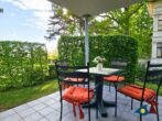Haus Meeresrauschen Whg. 07 - Terrasse mit Meerblick