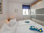 Villa Strandperle, Whg. 21 - 1. Schlafzimmer mit Doppelbett