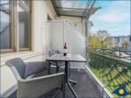 Ostseevilla Whg. 04 - Balkon mit Sitzgelegenheit