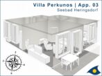 Villa Perkunos Whg. 03 - Grundriss