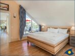 Villa Strandperle, Whg. 33 // - Schlafzimmer mit Doppelbett