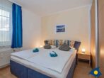 Appartementhaus Goethestrasse Fewo 19 - Schlafzimmer mit Doppelbett