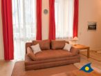 Villa Waldblick Whg. 03 - Wohnbereich mit Schlafsofa (Aufbettungsmöglichkeit für 3. Person)