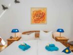 Villa Sonnenschein Whg. 21 // - Schlafzimmer mit Doppelbett und Schlafcouch