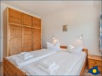 Haus Perle Whg. 01 - Schlafzimmer mit Doppelbett