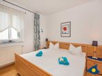 Villa Strandperle, Whg. 09 - Schlafzimmer mit Doppelbett