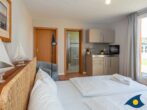 Blaue Stunde - Schlafbereich mit Doppelbett