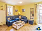 Stadtresidenz Whg. 04 - Wohnzimmer mit Zugang zum Balkon