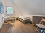 Fischerdorf Zirchow Seebär - Schlafzimmer 3 mit zwei Einzelbetten