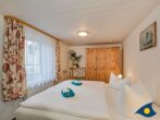 Haus Ückeritz Parterrewohnung - Schlafzimmer mit Doppelbett