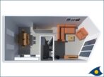Apartmenthaus Baltic Five - Whg. 2 - Grundriss 1. OG