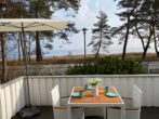 Villa Strandperle, Whg. 05 //- - Terrasse mit Meerblick