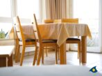 Haus Meeresrauschen Whg. 12 - großzügiger Wohn-/Essbereich mit offener Küche und Zugang zum Balkon