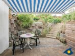 Ferienhaus Gartenstraße Whg. 02 - Terrasse mit Sitzmöglichkeiten