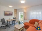 Ferienhaus Eichelhäher - Rückzugsort mit Grill & Terrasse - Wohnzimmer inkl. Essplatz am Fenster