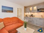 Ferienhaus Eichelhäher - Rückzugsort mit Grill & Terrasse - Wohnzimmer inkl. Küchenzeile