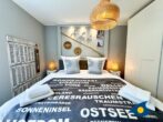 Rolandseck II, Whg. 01 - Ein Hauch Meerblick - Schlafzimmer mit Doppelbett