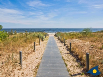 Strandzugang - Villa Strandperle, Whg. 06