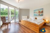 Apartmenthaus Baltic Five - Whg. 4 - Schlafzimmer mit Zugang zur Terrasse