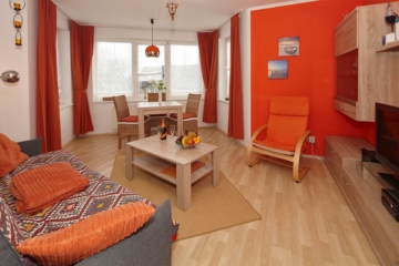 Wohnzimmer - Blaue Welle Whg. 10 JuLy