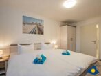 Ferienhaus Buntspecht - Schlafzimmer 2 mit Doppelbett