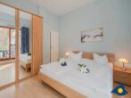 Villa an der Post Whg. 04 - Schlafzimmer 1 mit Doppelbett