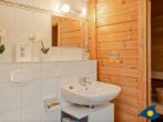 4-Sterne-Ferienhaus Anima mit Sauna, Kamin und Badeteich - Badezimmer mit Sauna und Dusche